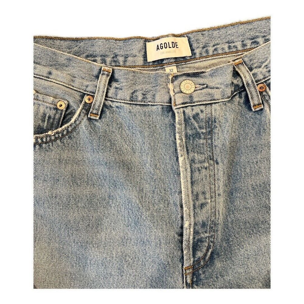 Agolde Riley High-Waist Ankle Straight-Leg Jeans Women'sPants Size 27 - Picture 5 of 6